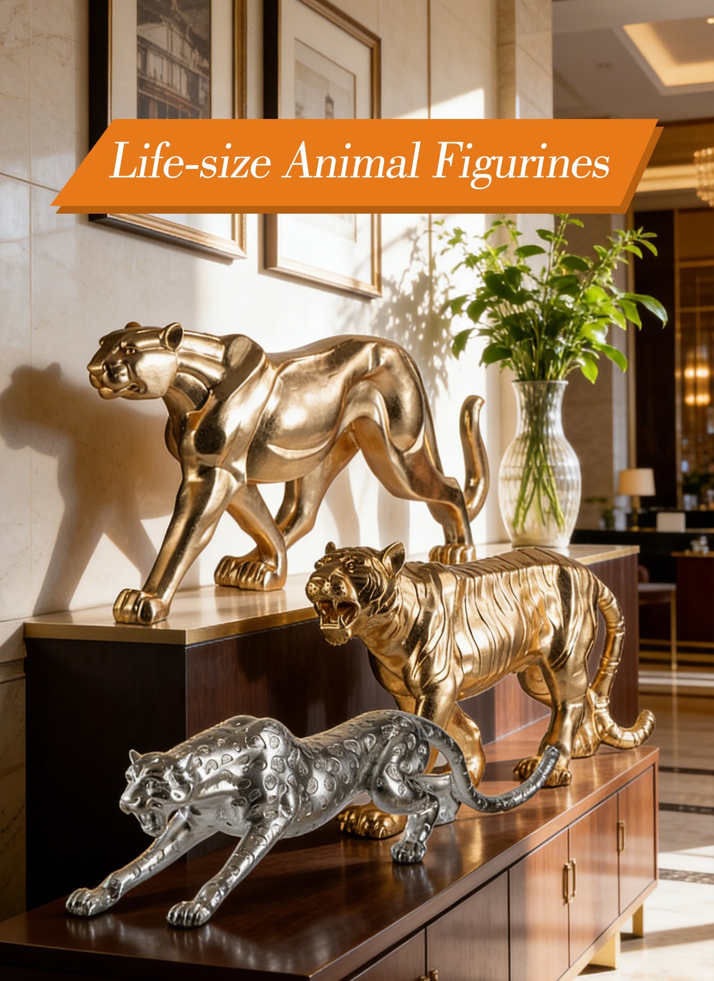 Life-size Animal Figurines