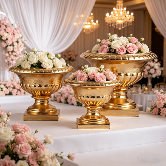 Wedding Centerpieces Gold Wedding Vases Centerpieces Luxury Vases Center Pieces Wedding Table Decoration