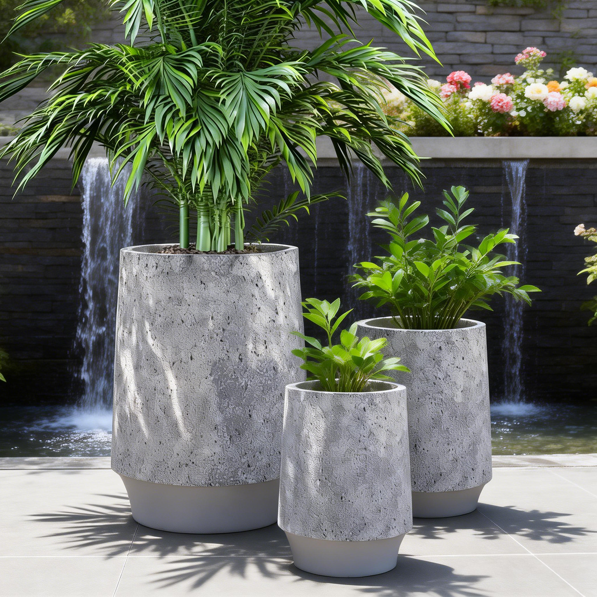 Organic Non Toxic Clay Planter For Indoor Outdoor Window Sill Kitchen Herb Garden Moisture Retentive Clay Flower Pots