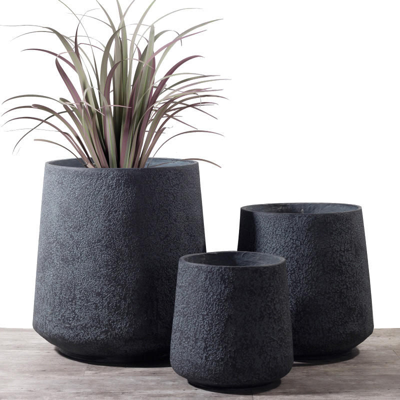 Gartentöpfe Außen Innen Pflanztöpfe Großhandelspreis Großer Fiberclay Pflanzkübel Große Blumentöpfe