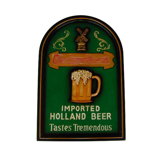 Antique Beer Decoration Plaque for Pub Bar Vintage Wal Decor Ber Custom Wooden Signs