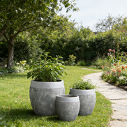 Dia 27/34/45cm Big Flower Pot Outdoor Indoor Large Pot for Plants Wholesale Clay Garden Pots Planters