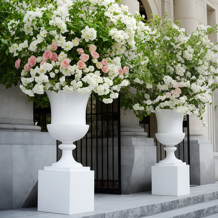 Designer Aesthetic Wedding Vase Set Manufacturer Wholesale Fiberglass Tall Centerpiece Vases for Entry Way Party Decor