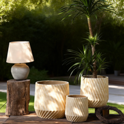 Unique Flower Pots Factory Wholesale Cement Home Planter for Patio Concrete Indoor Outdoor Large Flower Pots