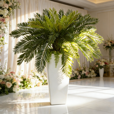 OEM Manufacturer Custom Wholesale Fiberglass Flower Pots Planters Indoor Big Size Floor Vases for Plants Flowers Home Decor