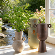 Fabrikdirektverkauf Vase Dekoration Maison Vintage Vasen Deko Rustikale Große Bodenvase