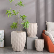 Wholesale Clay Black Pot for Plant Dia 40cm Big Plant Pot Outdoor Indoor Large Flower Pot