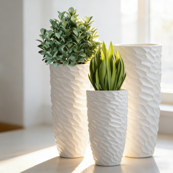 60/90/120cm Große Bodenvase Direktvertrieb ab Werk Hohe Bodenvase Weiß Moderne Wohndekoration Zylinder Große Bodenvase Dekoration