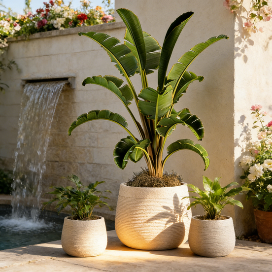 Big Size Flower Pot Outdoor Indoor Plant Pots Wholesale Price Garden Pots Large Clay Planter