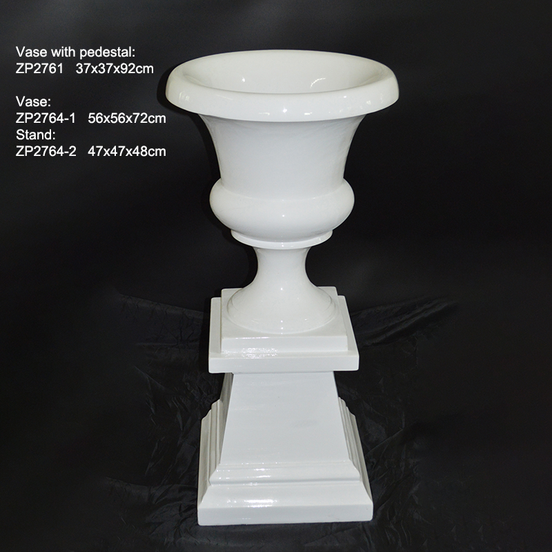 Designer Aesthetic Wedding Vase Set Manufacturer Wholesale Fiberglass Tall Centerpiece Vases for Entry Way Party Decor
