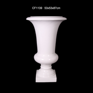 New Arrivals Tall White Flower Vases for Weddings Centerpieces Wholesale Elegant Rustic Wedding Vase