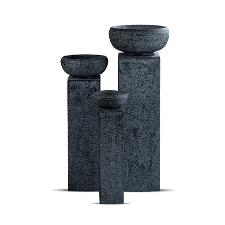 80/100/120cm Tall Eco-friendly Water Resistant Fiberglass Planter Stand Factory Wholesale Rectangular Indoor Outdoor Flower Pot