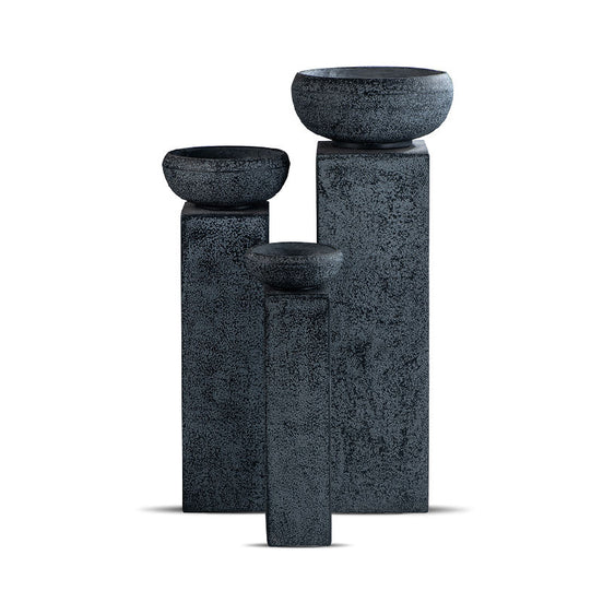 80/100/120cm Tall Eco-friendly Water Resistant Fiberglass Planter Stand Factory Wholesale Rectangular Indoor Outdoor Flower Pot