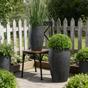 Cheap Plant Pots Simple Style Clay Big Plant Pot Indoor Outdoor Entrance Tall Planter