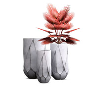 48 65 75cm Tall Plant Pots Factory Wholesale Planters Large Outdoor Indoor Big Flower Pots Fiber Clay Planter Pot