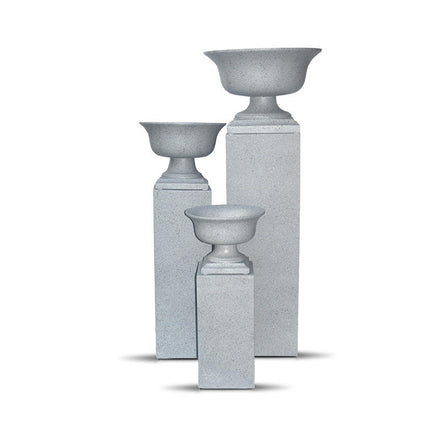 80/100/120cm Tall Eco-friendly Water Resistant Fiberglass Planter Stand Factory Wholesale Rectangular Indoor Outdoor Flower Pot