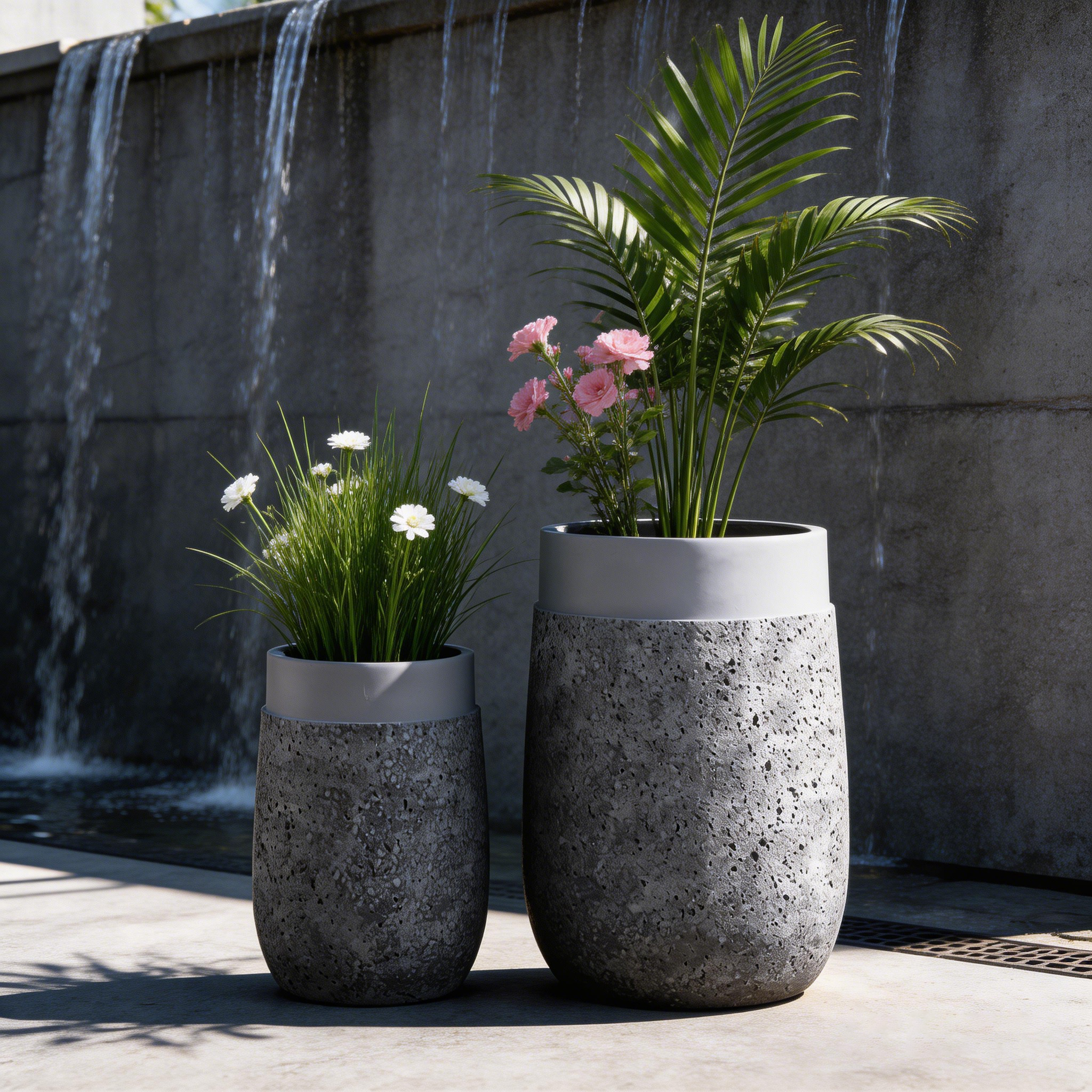 Factory Plant Pots Wholesale Floor Modern Tall Terracotta Planters Eco Friendly Biodegradable Indoor Drainage Self Watering
