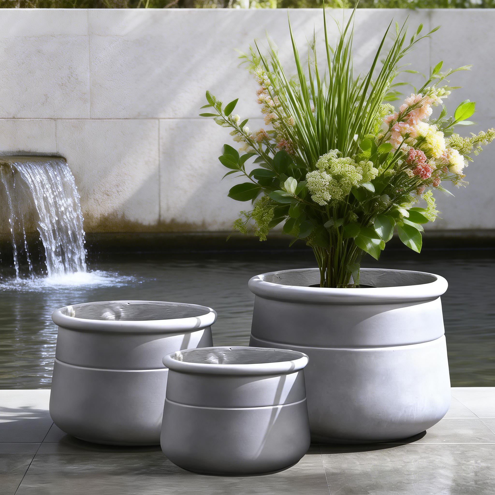Classic Design Natural Clay Planter for Succulents Herbs Flowers Indoor Outdoor Decor Clay Flower Pots