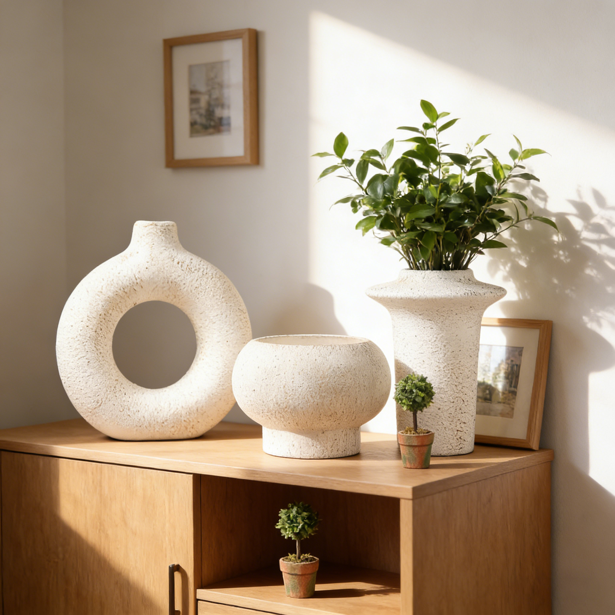 独特的奇形怪状花瓶婚礼花瓶摆件装饰家居装饰迷你花瓶套装