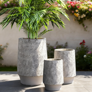 Organic Non Toxic Clay Planter For Indoor Outdoor Window Sill Kitchen Herb Garden Moisture Retentive Clay Flower Pots