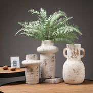Keramikvase Design Blumenvase Fabrik Großhandel Steinzeug Blumenvase Heimdekoration