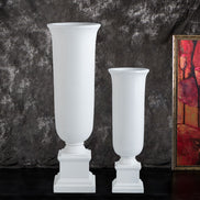 Wedding Floral Arrangements Centerpieces 140cm Tall White Trumpet Floor Vase Centerpieces