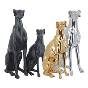 Wholesale OEM Factory Animal Sculptures Large Resin Buldog Statue Side Table Dog Statue Sculpture