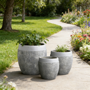 Dia 27/34/45cm Big Flower Pot Outdoor Indoor Large Pot for Plants Wholesale Clay Garden Pots Planters