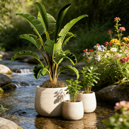 大尺寸花盆户外室内花盆批发价格花园花盆大粘土花盆