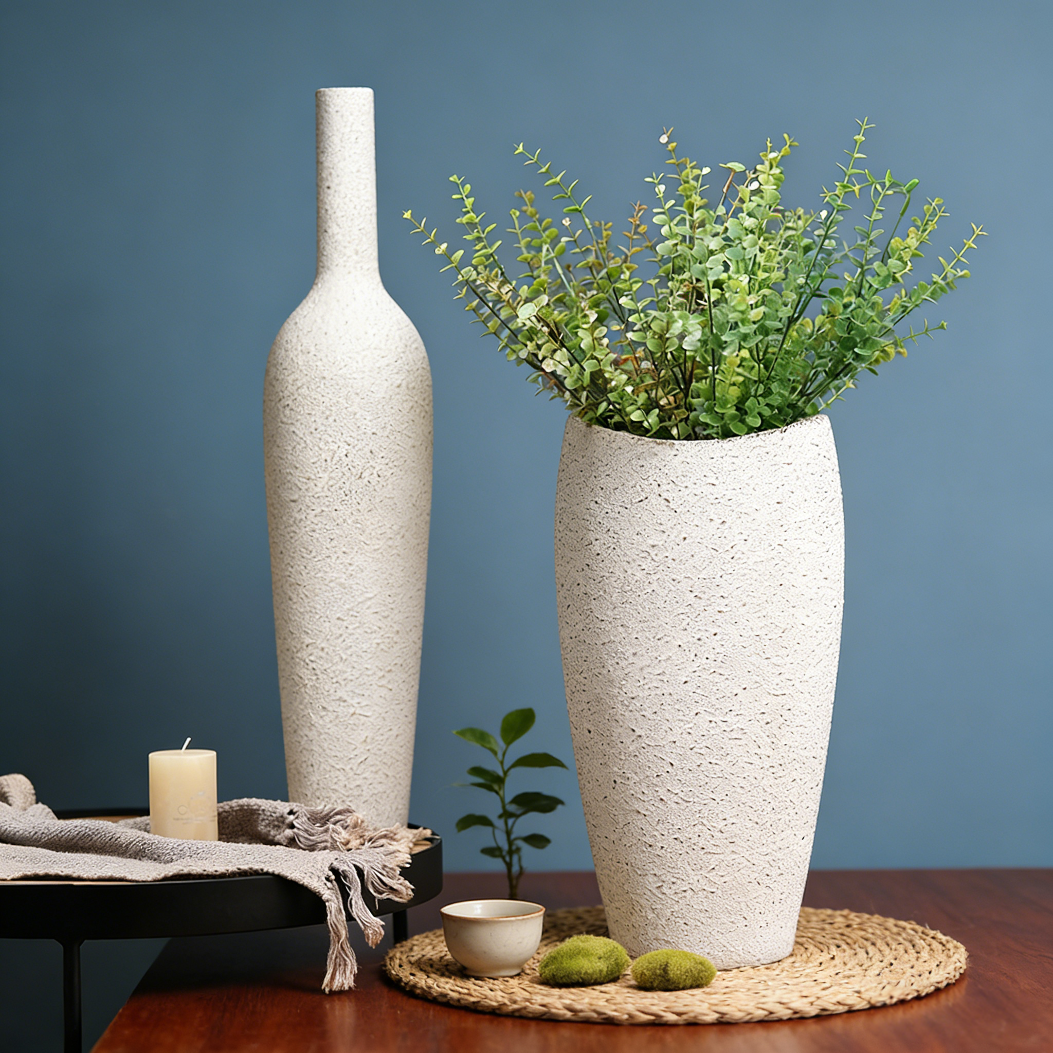 Antike Keramikvase 50cm hohe Vase Steinzeug Wohndekor Blumenvase und Töpfe