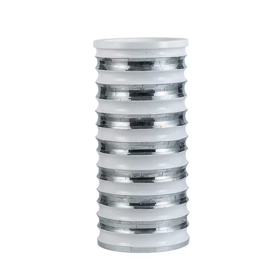 White and Silver Vases Decor Wedding Centerpieces for Wedding Table Custom Flower Pot