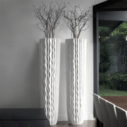 Großhandel Fabrik Modern Große Bodenvase 150cm Hoch Extra Große Stehende Hausdeko Luxusvase für Wohnzimmer Hotel Lobby