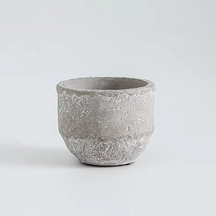 Zement Beton Umweltfreundlich Langlebig Blumentöpfe Garten Großhandel Modern Kreativ Einfach Sukkulenten Innen Außen Pflanztöpfe