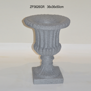 Wholesale Custom Fiberglass Flower Wedding Vases Centerpieces Rustic Trumpet Urn Design for Ceremony Table Decor
