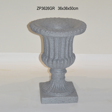 Wholesale Custom Fiberglass Flower Wedding Vases Centerpieces Rustic Trumpet Urn Design for Ceremony Table Decor