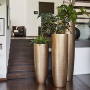 Manufacturer Custom Wholesale Fiberglass Flower Pots Planters Indoor Big Size Floor Vases for Plants Flowers Home Decor