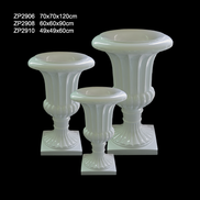 2026 Elegant Flower Vase Decoration for Party Wedding Table Centerpieces Tall White Trumpet Vases Classic Wedding Vases