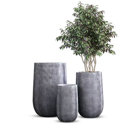 Große Pflanzkübel für Außen und Innen, Großer Blumentopf, Direktverkauf ab Werk, Große Pflanzgefäße aus Fiberclay