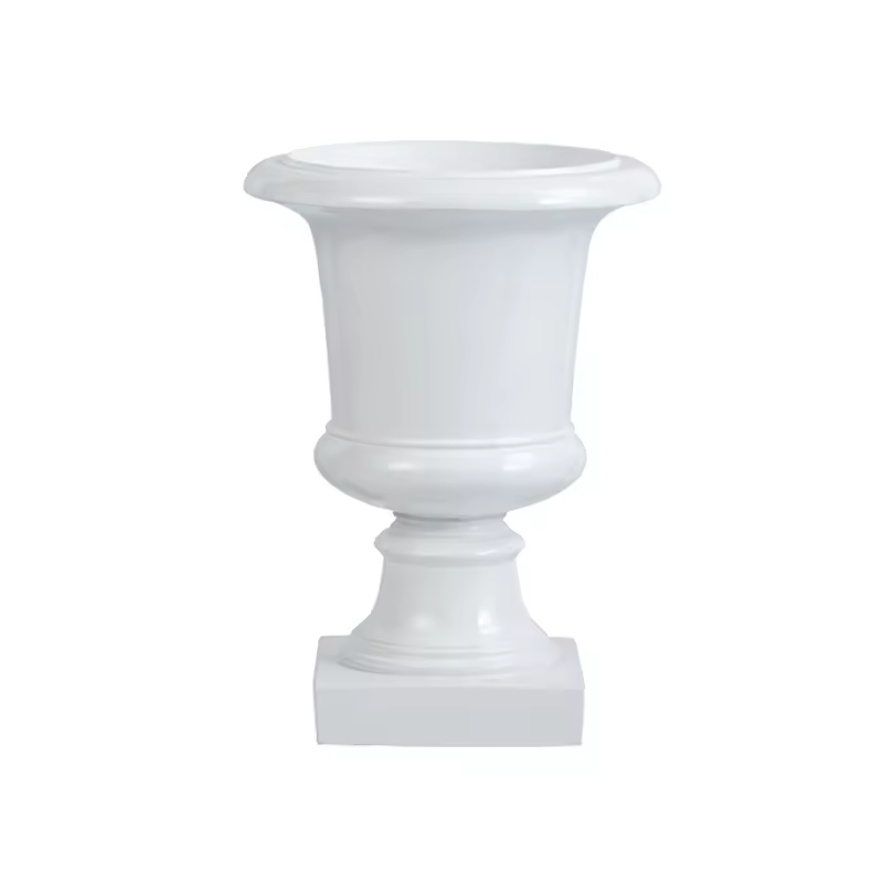 Elegant Artificial Gold Foil Romantic Simple Luxury Wedding Vase Set Factory Direct Supply Tall Centerpieces for Banquet